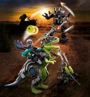 PLAYMOBIL – Dino Rise – tiranozauras ir milžiniškas robotas