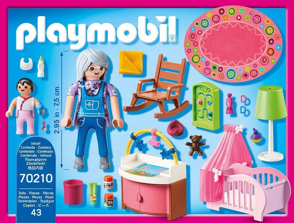 70210 PLAYMOBIL® Dollhouse, Kūdikio kambarys