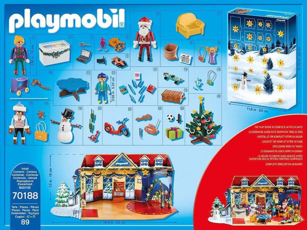 Playmobile 70188 advento kalendorius Žaislų parduotuvė