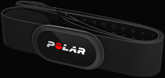 Polar širdies ritmo matuoklis H10 XS/S dydžio, Juodos spalvos