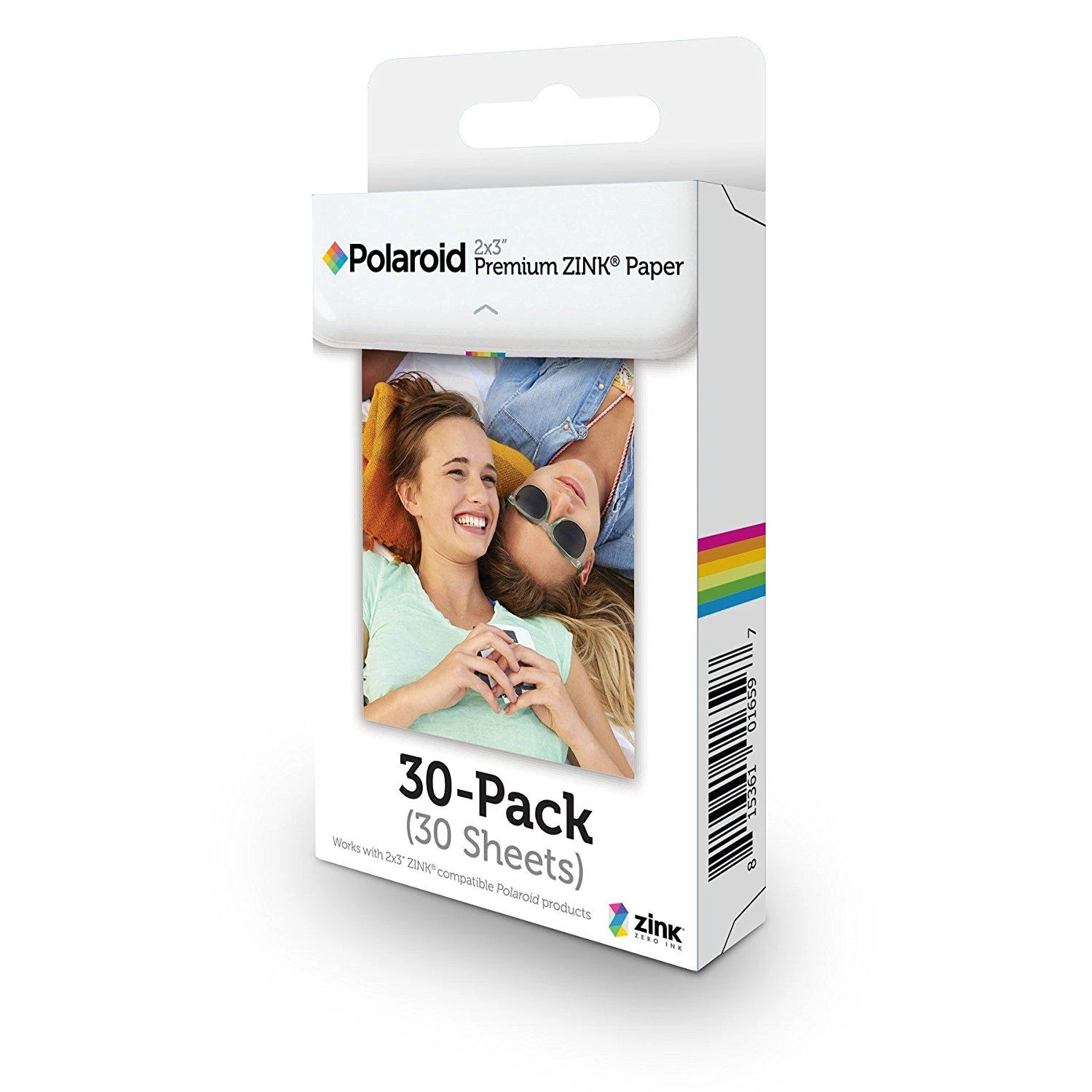 Polaroid 2 x 3" Premium ZINK fotopopierius, skirtas Polaroid Snap ir Snap Touch fotoaparatams Kiekis 30