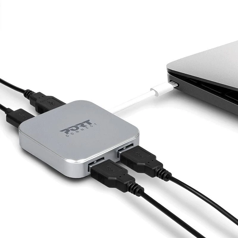 Port Designs USB šakotuvas su 4 jungtimis