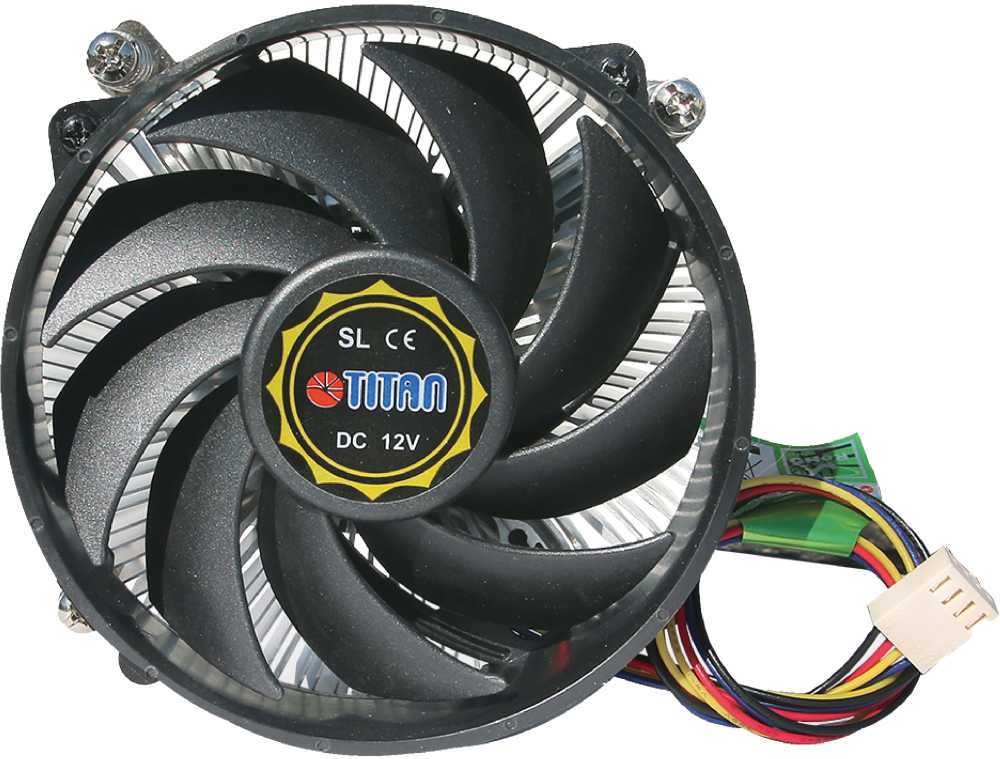 CPU aušintuvas Titan Titan DC-HA21TZ/RPW CPU Cooler for Intel Socket LGA1700, Low Profile Design (95W)