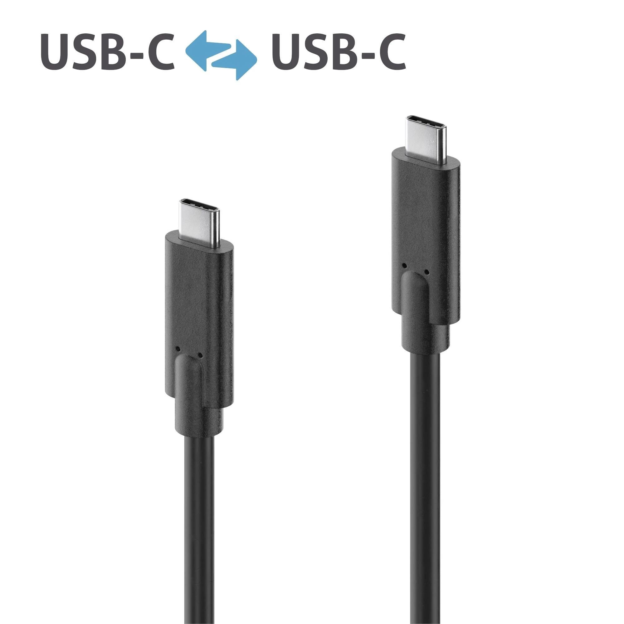 PureLink USB-C į USB-C laidas – 3.1 Gen 2, 5A, 10G, DP Alt Mode – iSeries – sc
