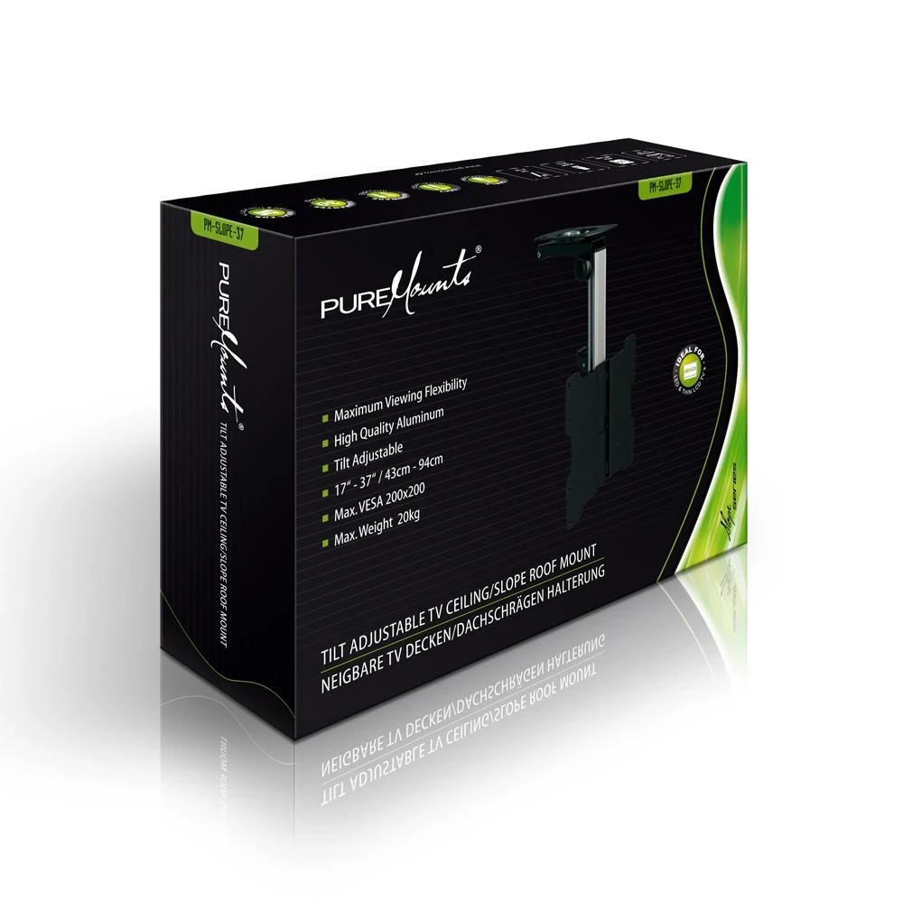Laikiklis PureMounts PureLink Deckenhalterung PM-SLOPE-37 - Flatscreen Priedas