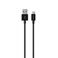 Puro Elektrik Puro Baltas USB-A USB-C Cable 1m - Juodas