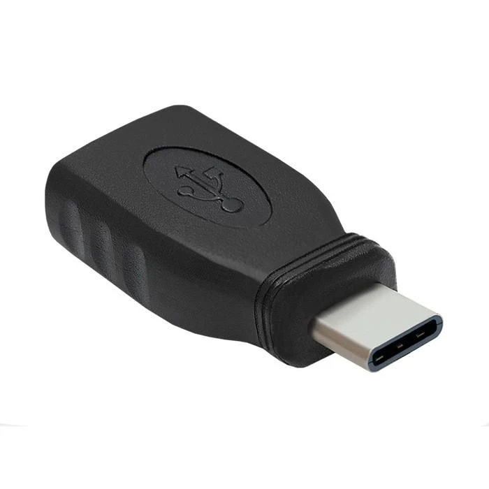 USB-C į USB-A adapteris, juodas