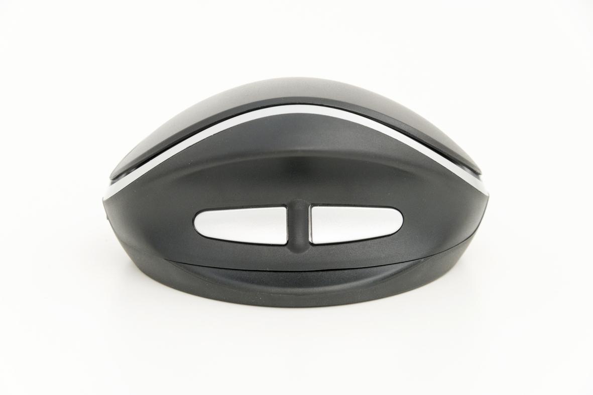 Ergo Finland R-Go Oyster Pelė Wireless - Ambidextrous - RF belaidė - 1200 DPI - Sidabrinis