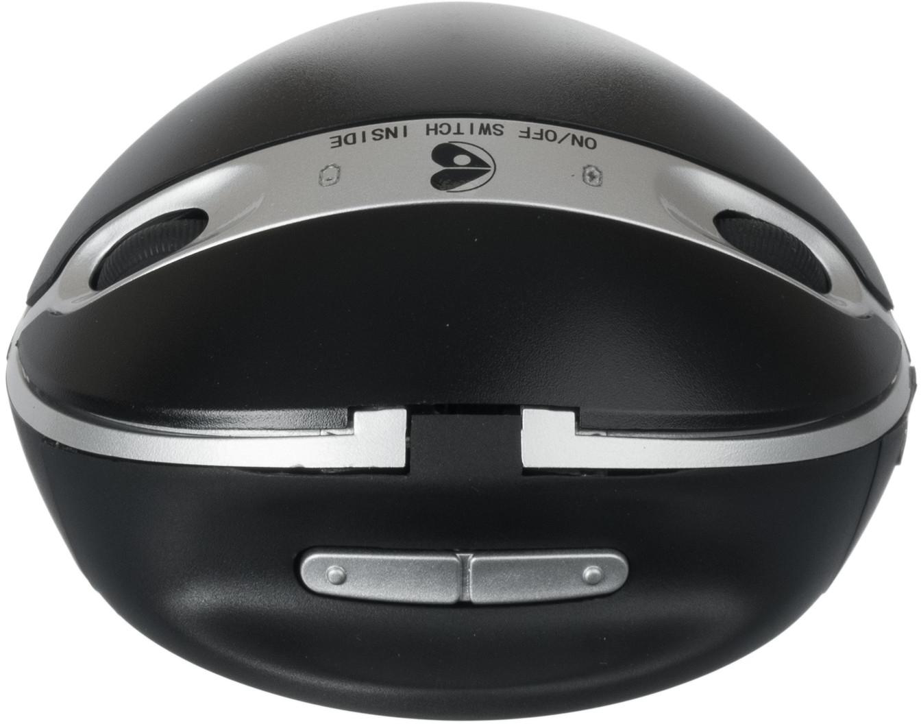 Ergo Finland R-Go Oyster Pelė Wireless - Ambidextrous - RF belaidė - 1200 DPI - Sidabrinis