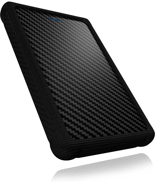ICY BOX HDD dėklas anglies pluošto tekstūra
