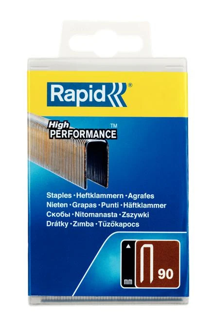 Kabės 90/40 1500vnt, plastikinėje dėžutėje, Rapid