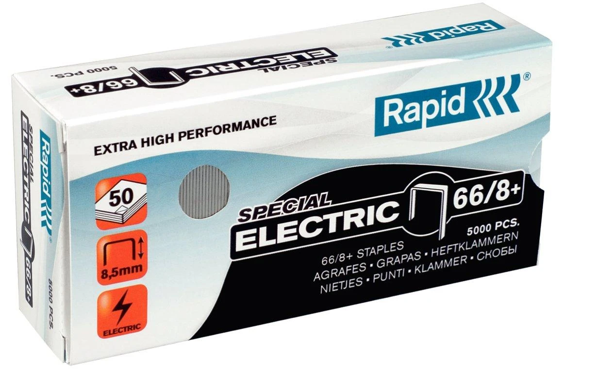 Rapid 66/8+ elektrinio segiklio kabės