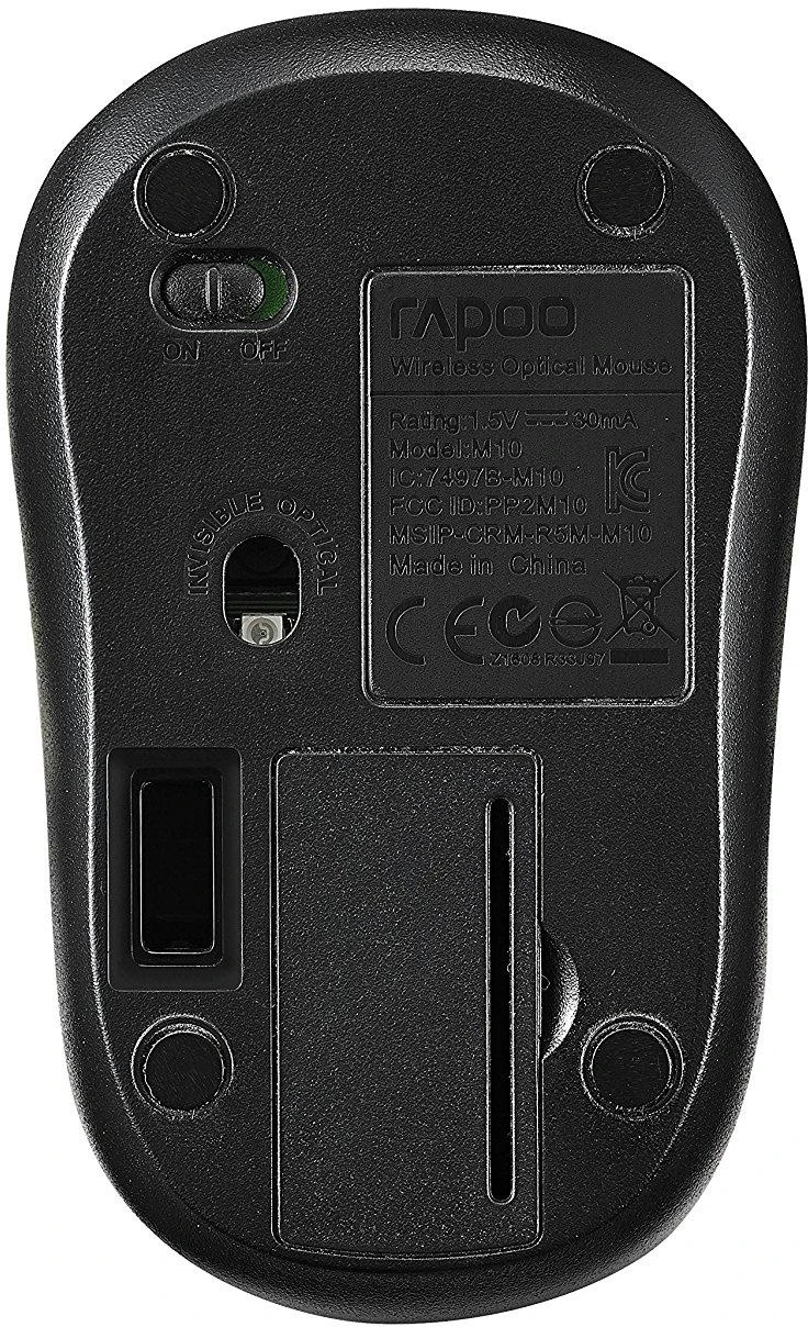 RAPOO Wireless Entry level 3 mygtukai Pelė M10+
