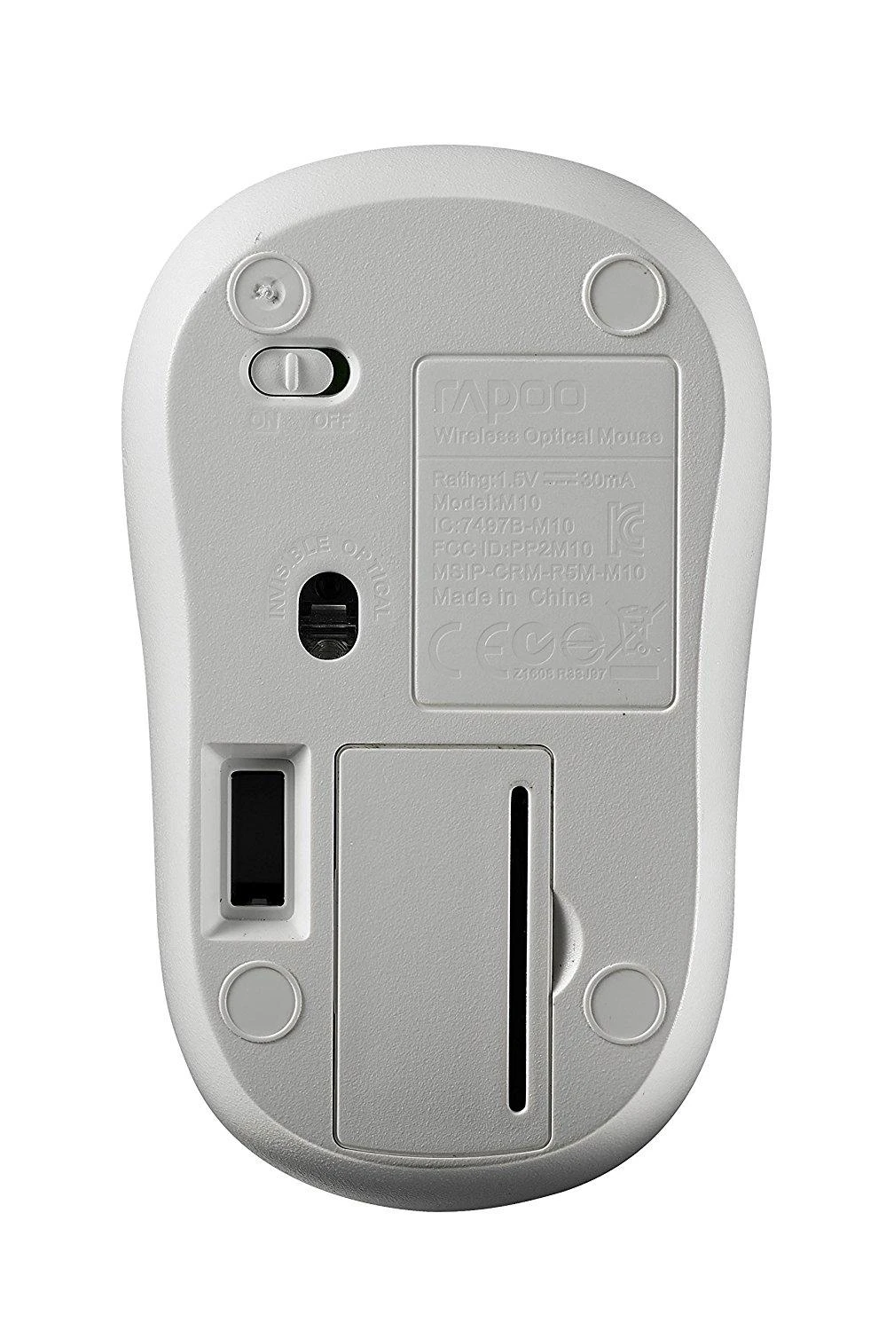 RAPOO Wireless Entry level 3 mygtukai Pelė M10+