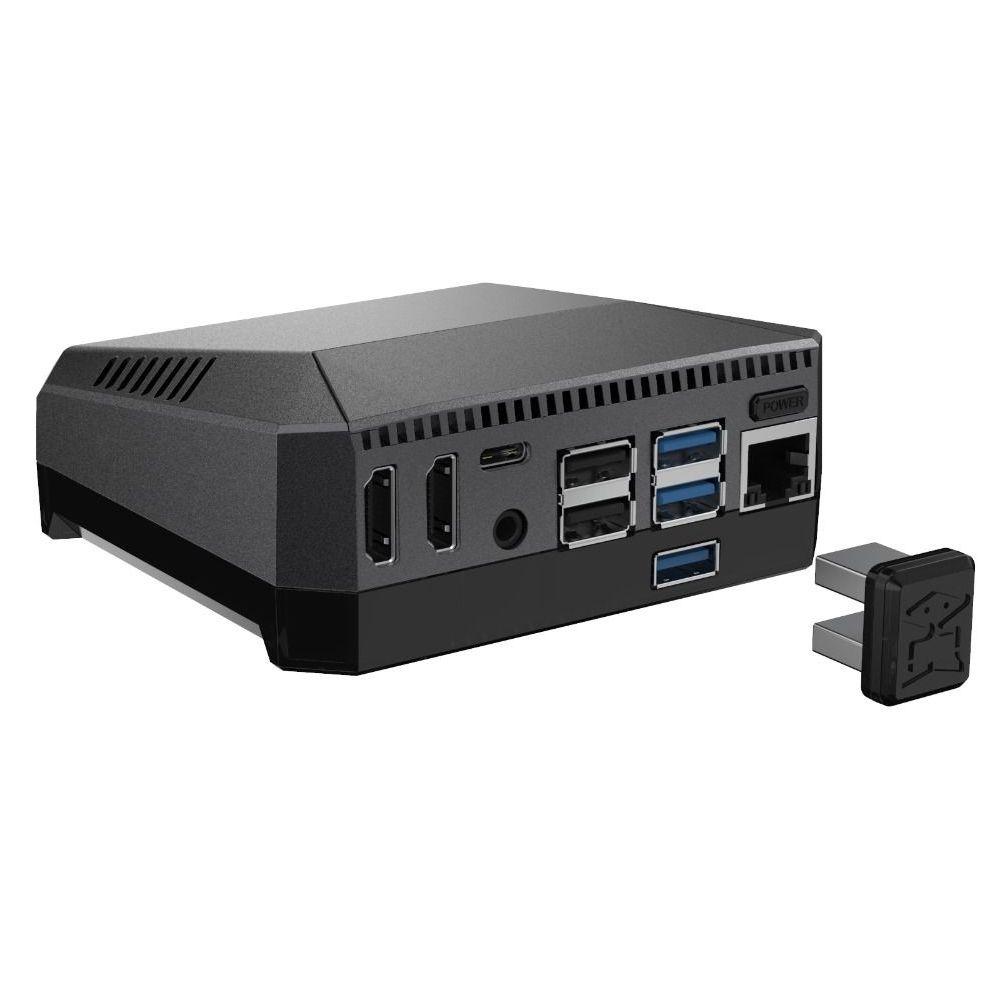 Argon ONE M.2 dėklas Raspberry Pi 4 B, juodas, modelis - RB-ArgonOne-M2 ...
