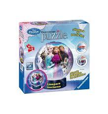 Ravensburger 3D dėlionė-naktinė lempa „Disney Ledo šalis 2“, 72 det., nuo 6 m.