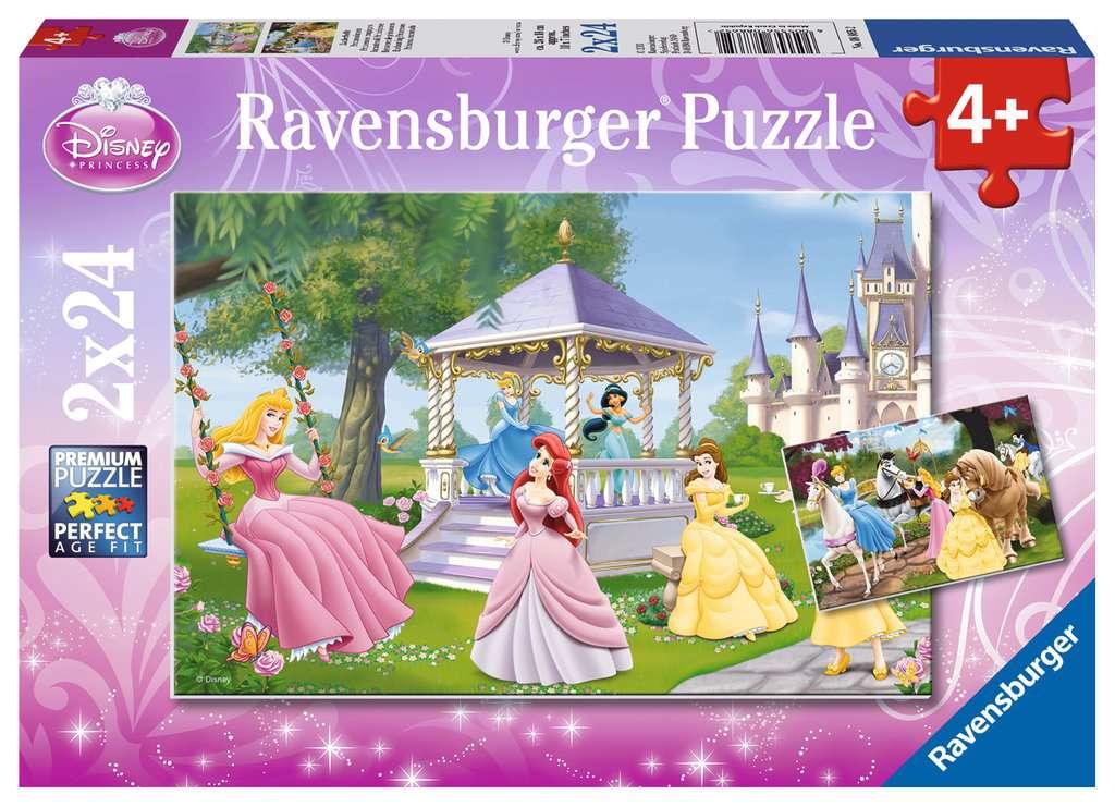 Ravensburger Dėlionė 2x24 vnt. - Princesės aprašymas - Prekės nuotrauka