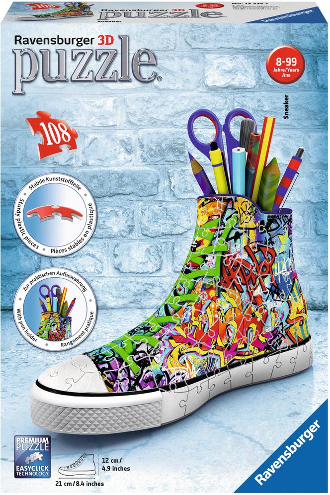 RAVENSBURGER dėlionė Sneaker Graffiti 180 vnt, 12535 aprašymas - Prekės nuotrauka