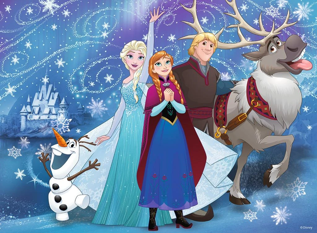 Ravensburger Dėlionė 100 vnt. - Frozen aprašymas - Prekės nuotrauka