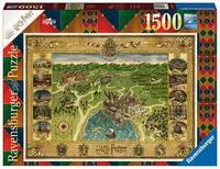 Ravensburger Dėlionė 1500 vnt. - Hogvartso žemėlapis