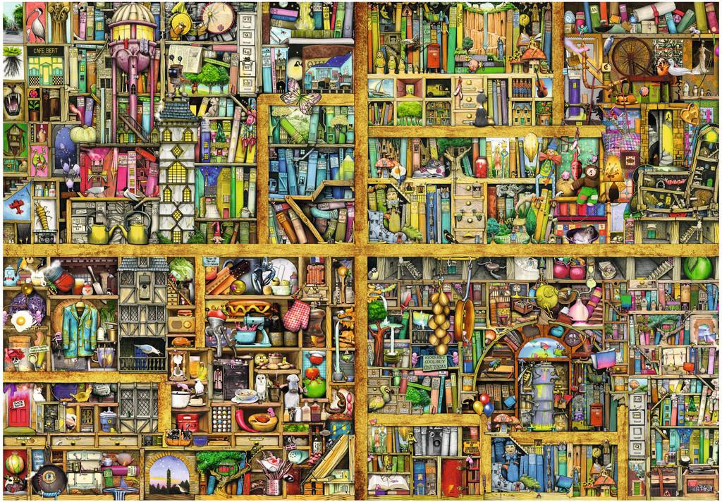 Ravensburger Dėlionė 18000 vnt. - Magiška biblioteka aprašymas - Prekės nuotrauka