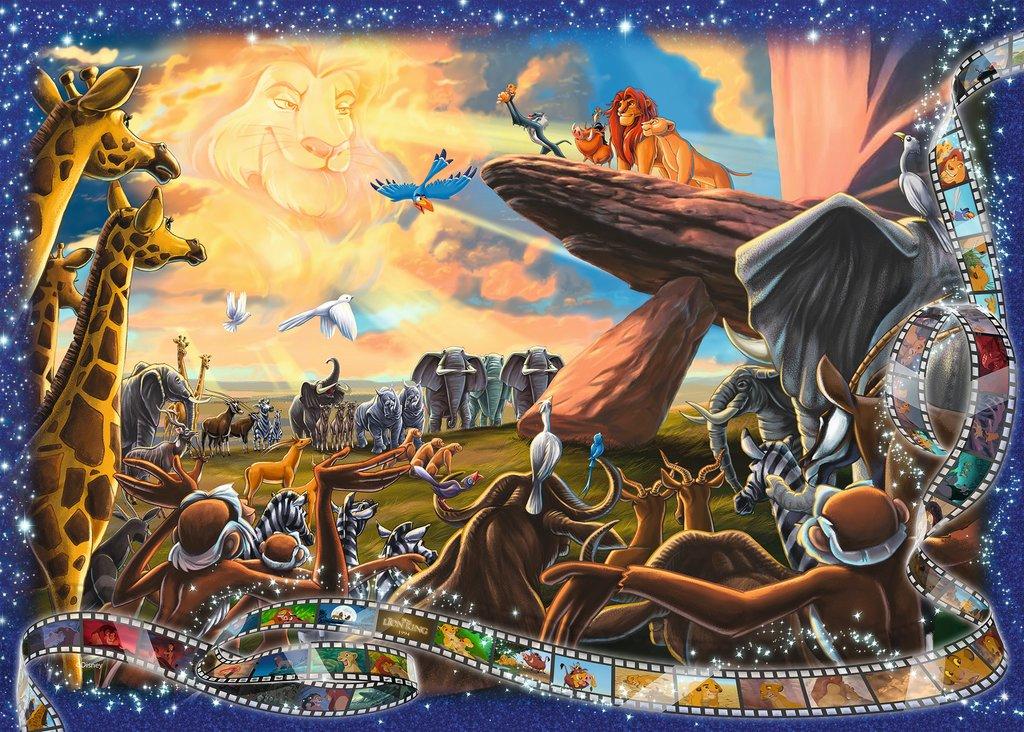 Ravensburger Dėlionė 1000 vnt. - Liūtas karalius aprašymas - Prekės nuotrauka