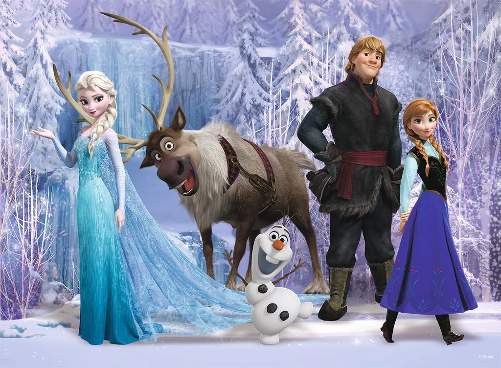 Ravensburger Dėlionė 100 vnt. - Frozen: Sniego karalystė