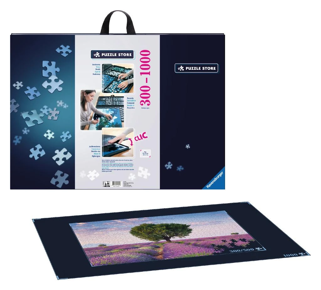 Ravensburger Kilimų dėlionėms su sorteriu 300-1000 detalių