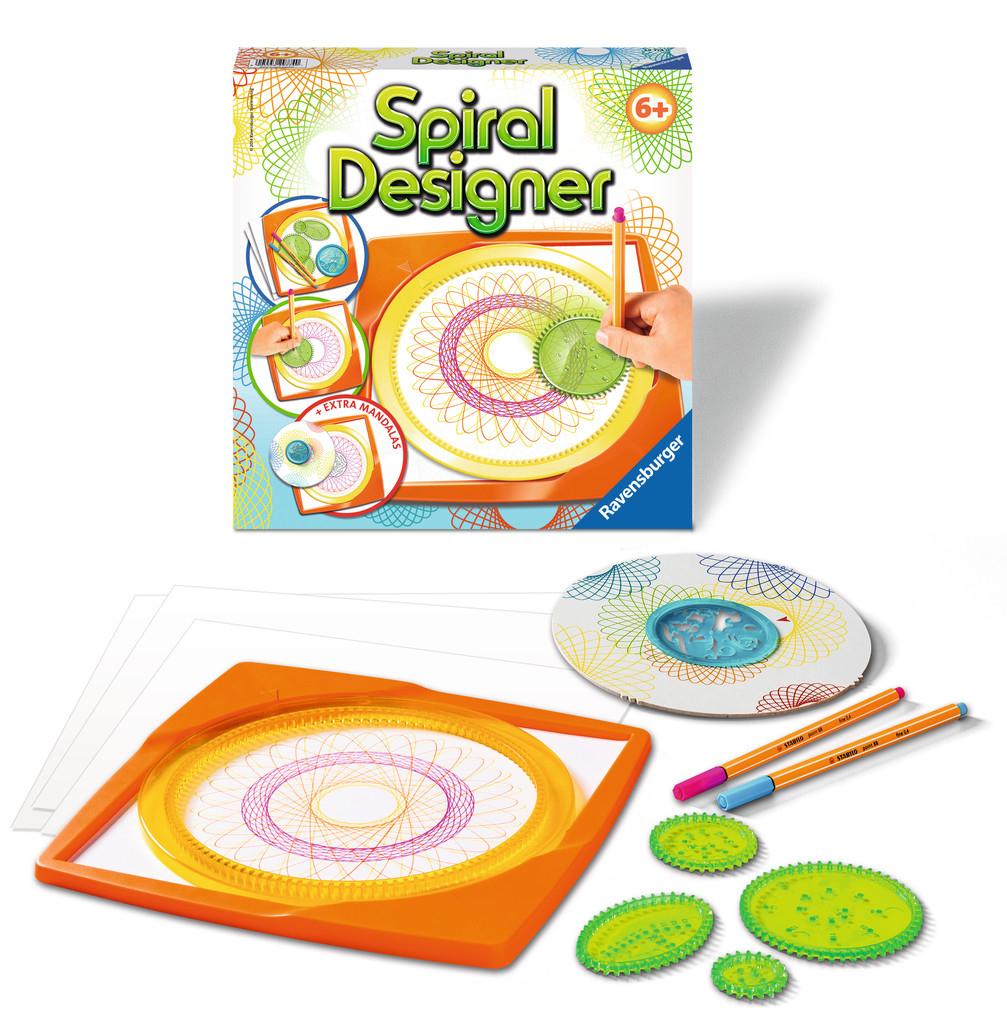 Ravensburger kūrybinis rinkinys „Spiral-Designer“, nuo 6 m.
