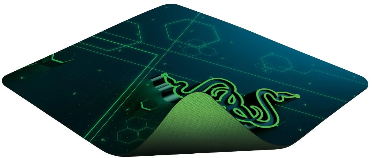 Razer Goliathus Mobile Pelės kilimėlis žaidimams, 215 x 279 x 1.5 mm, Juodas, Rubberized base