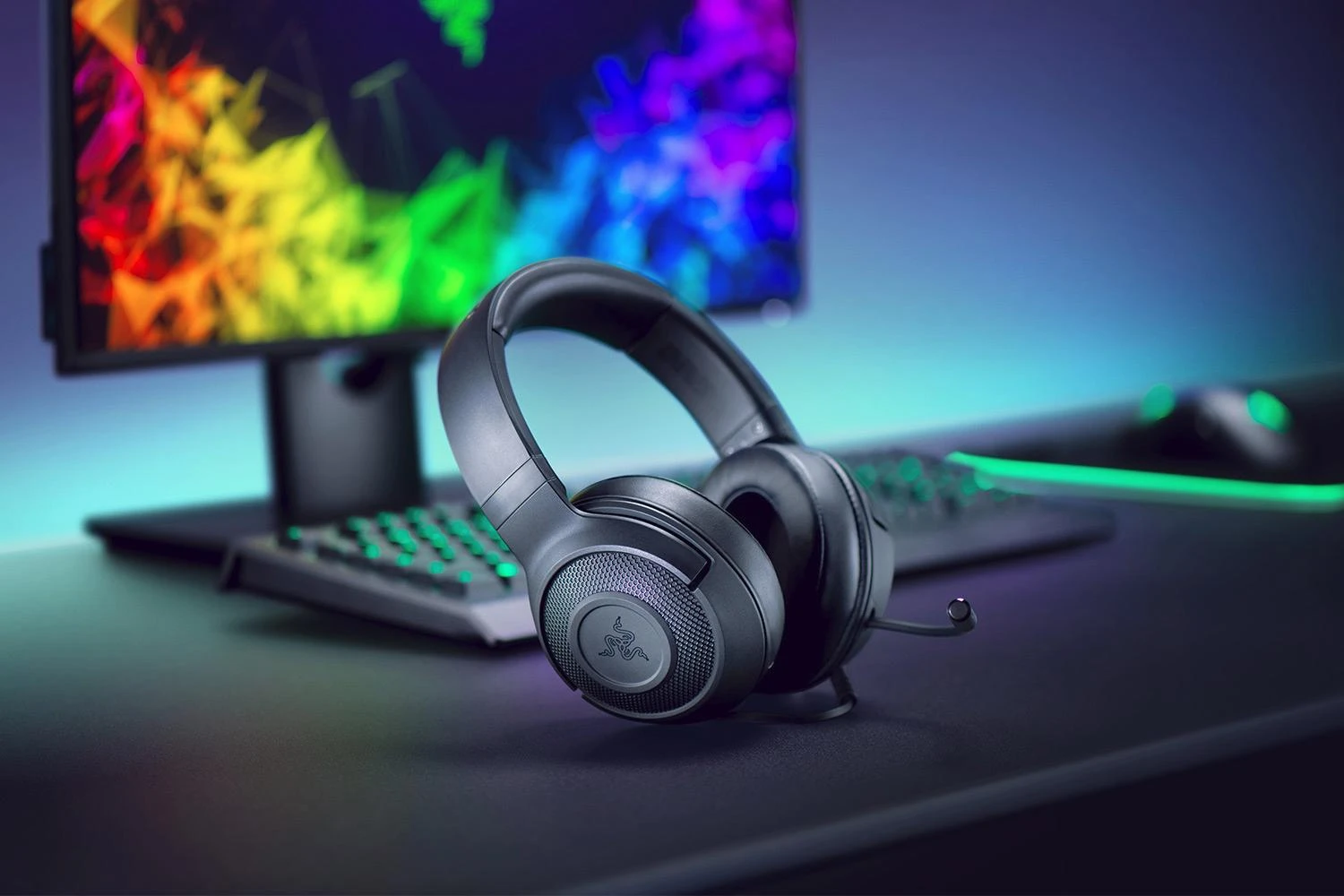 Razer Kraken X Lite ausinės su mikrofonu