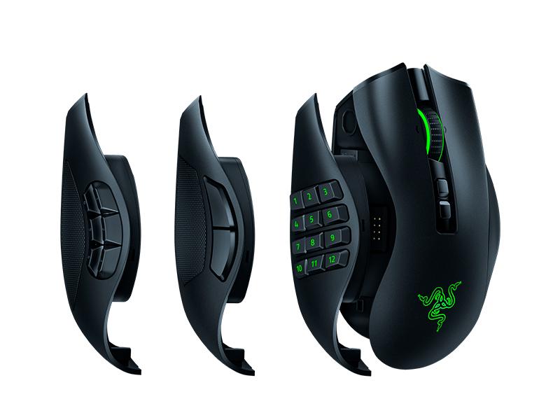 Mmo Moba Fps Belaidė Zaidimų Pelė Razer Naga Pro Keiciami Moduliai Hyperspeed Wireless Bluetooth Varle Lt