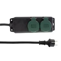 REV Multiple Socket Outlet IP44 2 kartus 1,4m