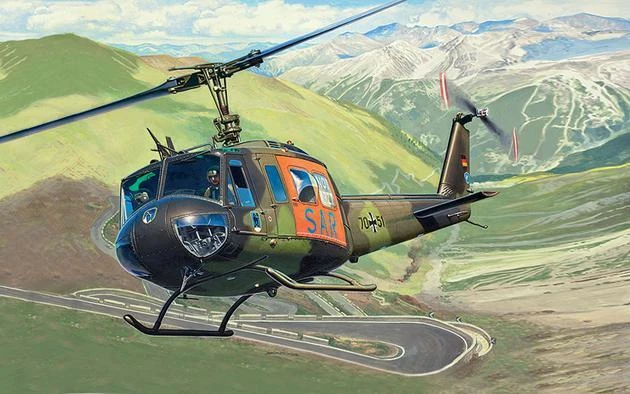 Revell lėktuvas bell uh-1d sar