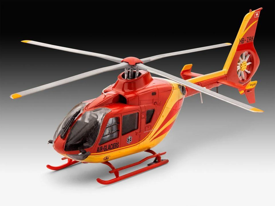 Revell plastikinis modelis Airbus Helicopters EC135 AIR-GLACIERS 1:72
