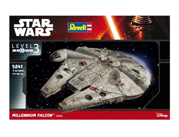 Klijuojamas modelis Revell Star Wars Millenium Falcon