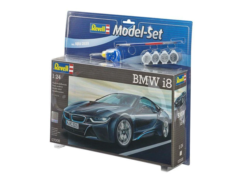 Revell BMW i8 plastikinis surinkimo dovanų rinkinys 1/24