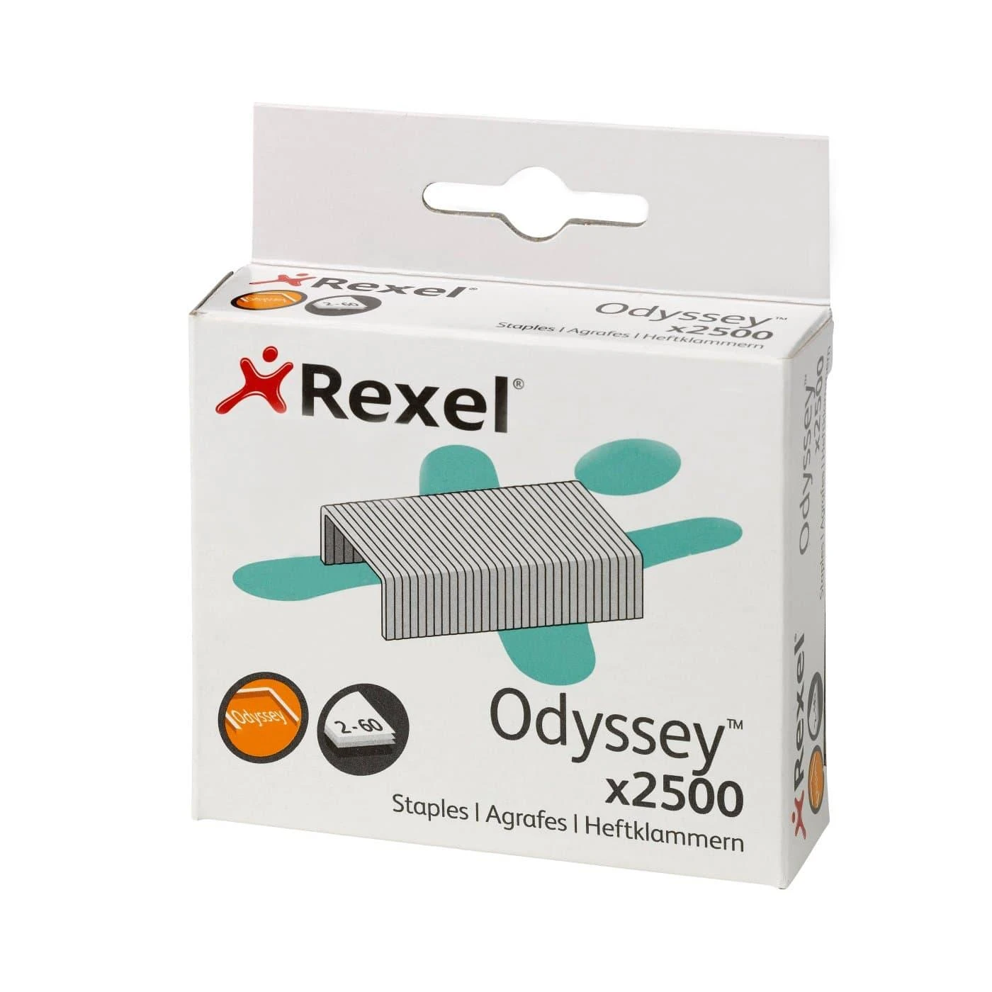 Rexel Zszywki Odyssey 9 mm, 2500 vnt. (2100050)