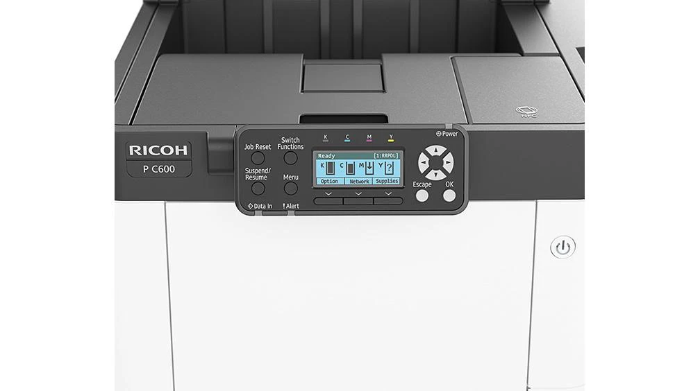 Ricoh P C600 (408302) Spausdintuvas lazerinis spalvotas A4 40 ppm USB Tinklinis LAN