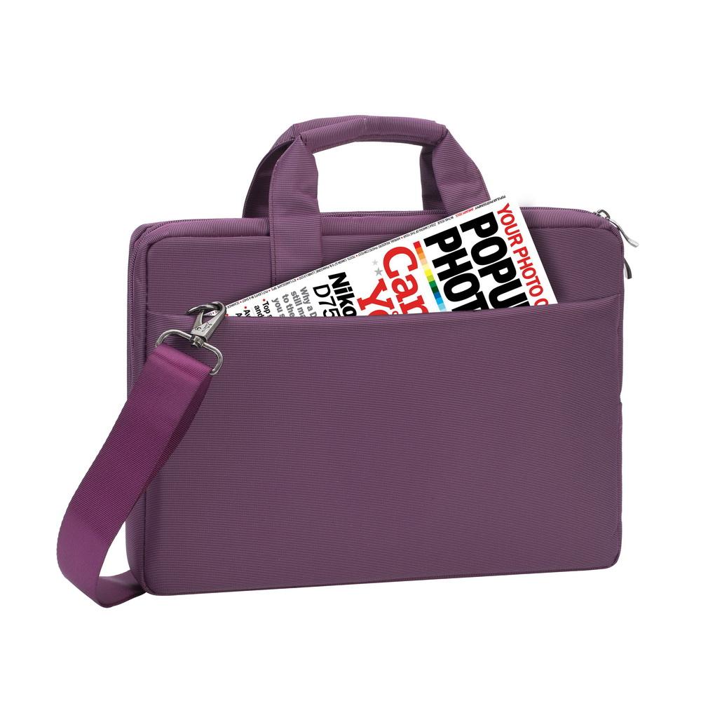 RIVACASE 8221 Nešiojamo kompiuterio Krepšys 13,3" / 6 Violetinis