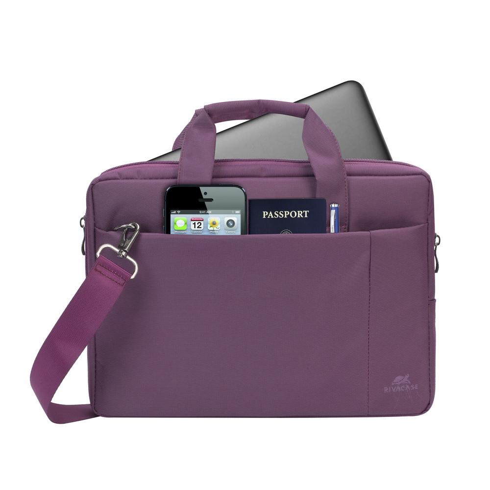 RIVACASE 8221 Nešiojamo kompiuterio Krepšys 13,3" / 6 Violetinis