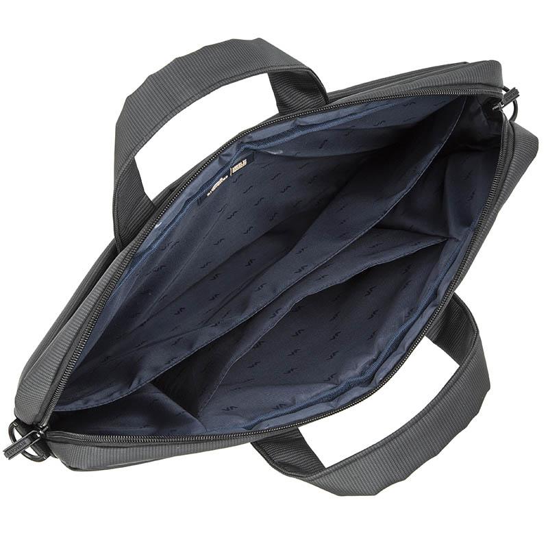 RIVACASE 8731 Diagonal Plus Nešiojamas kompiuteris Bag 15.6" / 6 Pilkas