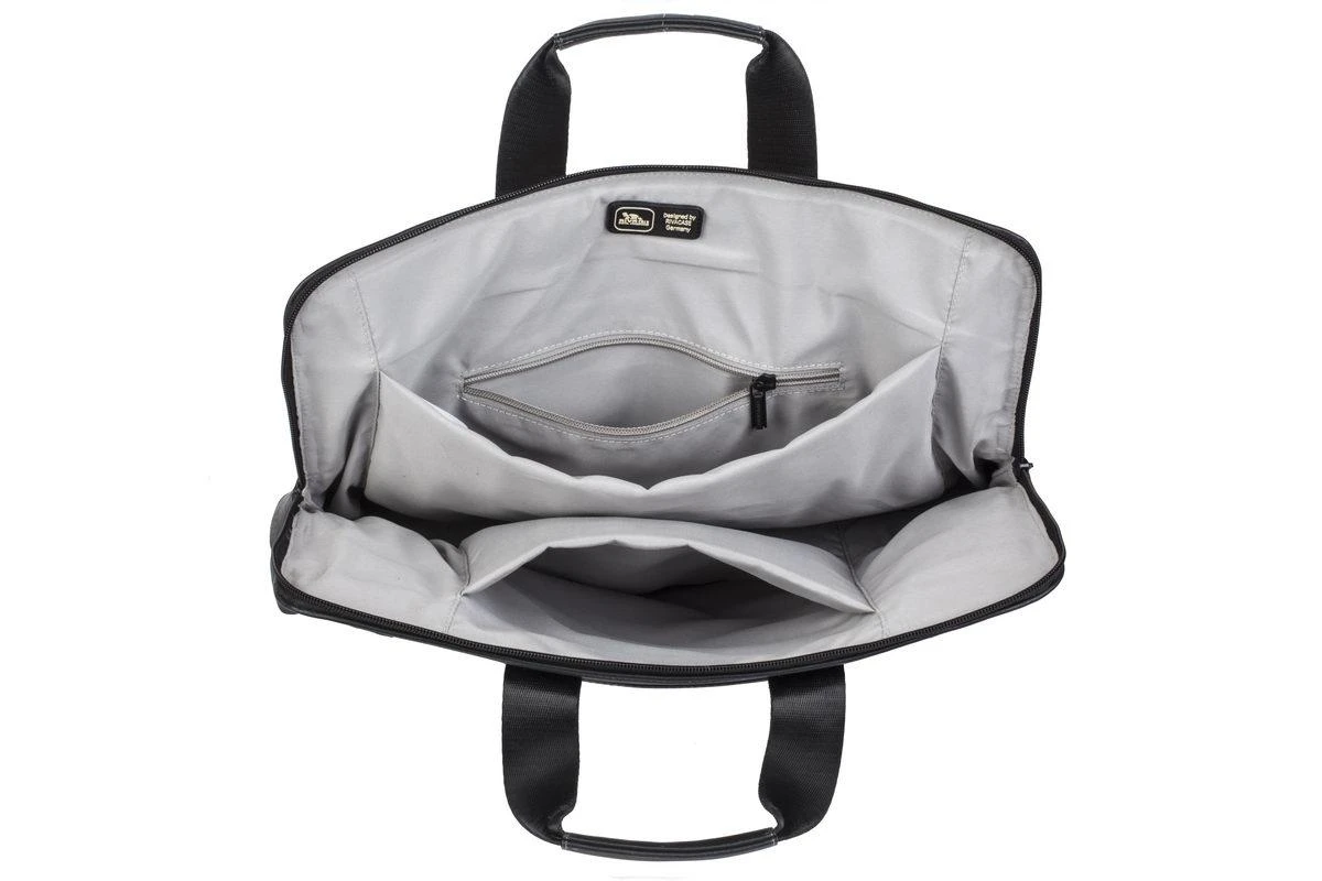 RIVACASE 8930 (PU) Slim Nešiojamo kompiuterio Krepšys 15,6" / 6 Juodas