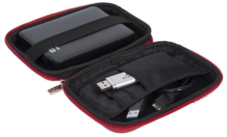 Rivacase 9101 (PU) HDD/GPS dėklas (Juodas)