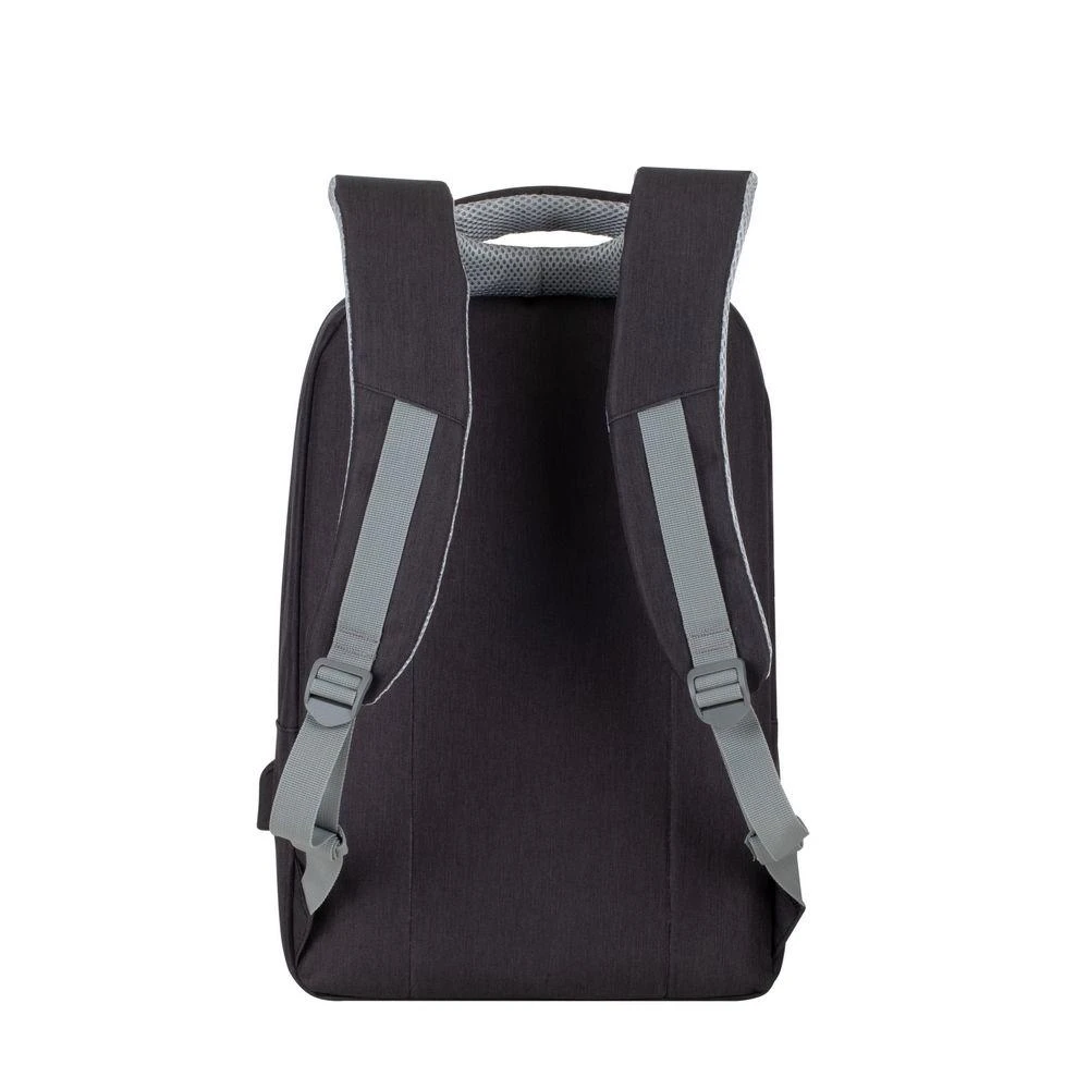 Rivacase nešiojamojo kompiuterio kuprinė 15,6 "prater, 15l, juoda, apsauganti nuo vagystės. Neperšlampama medžiaga, usb tarpiklis