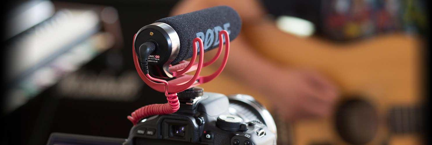 Rode VideoMic Go mikrofonas