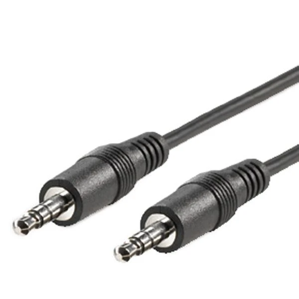 3.5 mm garso kabelis su dviem kištukais