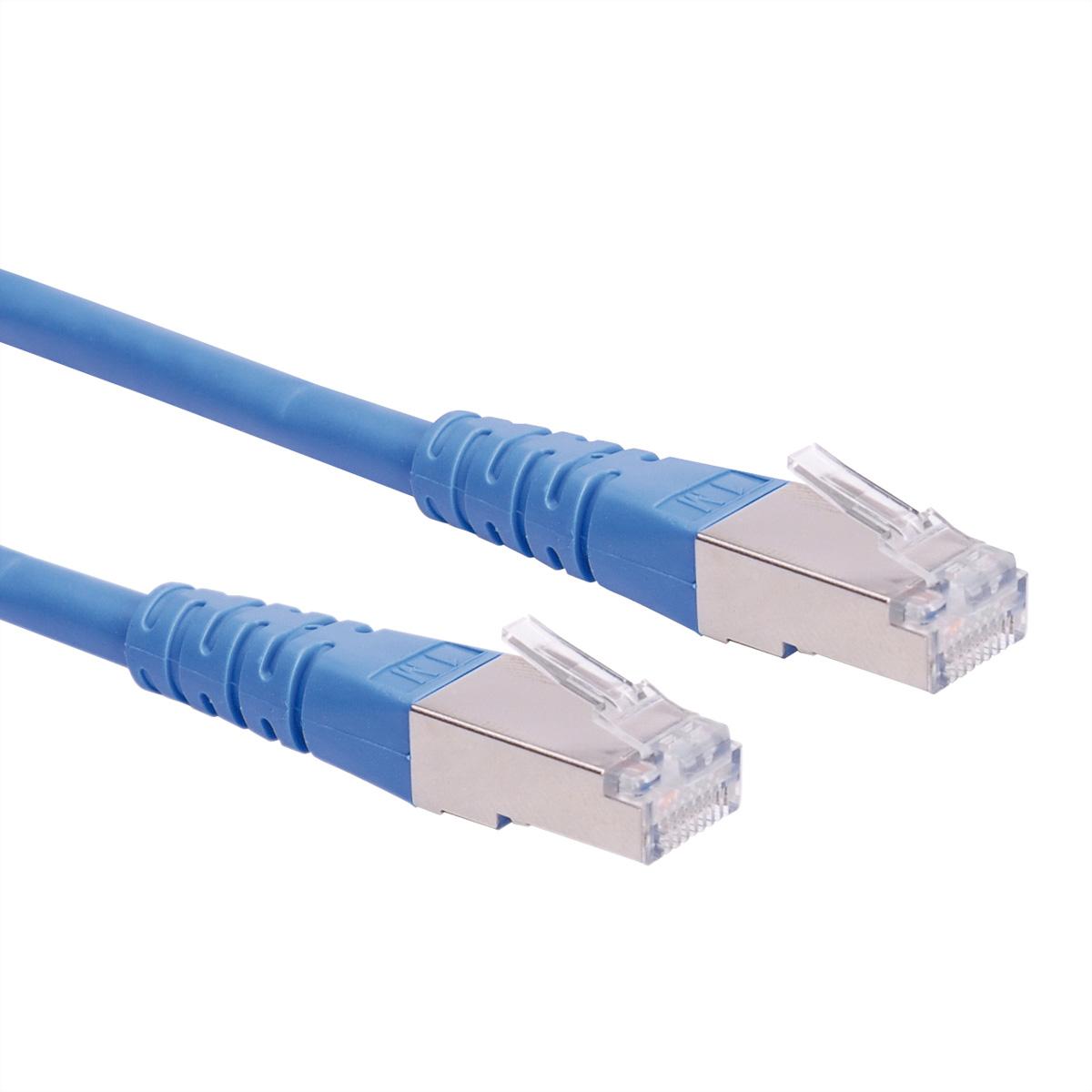 Roline PatchCord, S/FTP, (PiMF), Kat.6, 1m, Mėlyna (21.15.1334)
