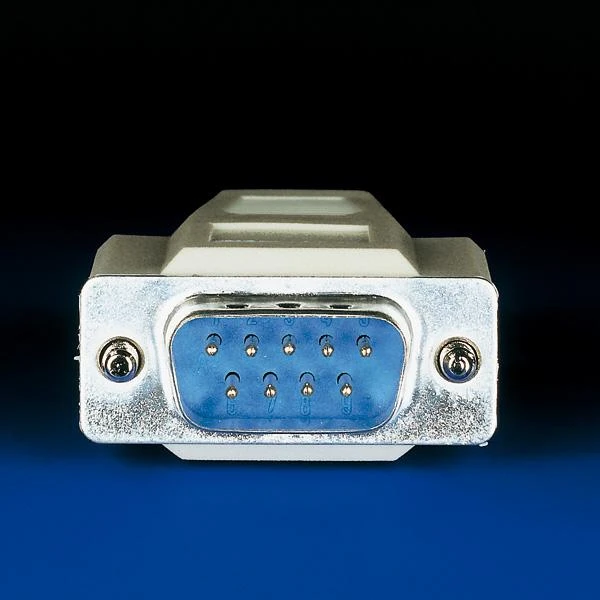 Roline DB-9 - DB-9, 1.8m, Pilka (11.01.6018)