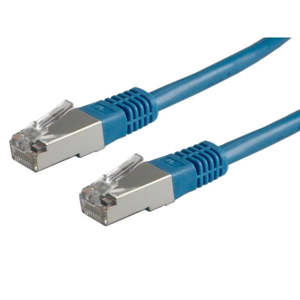 Roline PatchCord, S/FTP, Kat.5e, 2m, mėlyna (21.15.0344)